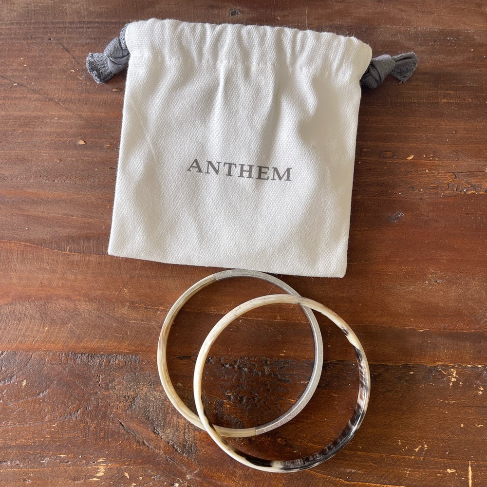 Anthem bracelets (set of 2)